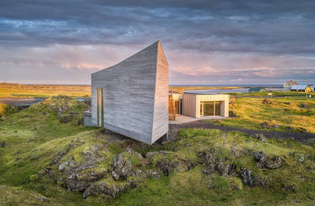 Centrum Obsługi Odwiedzających Parku Narodowego Snæfellsjökull, Islandia