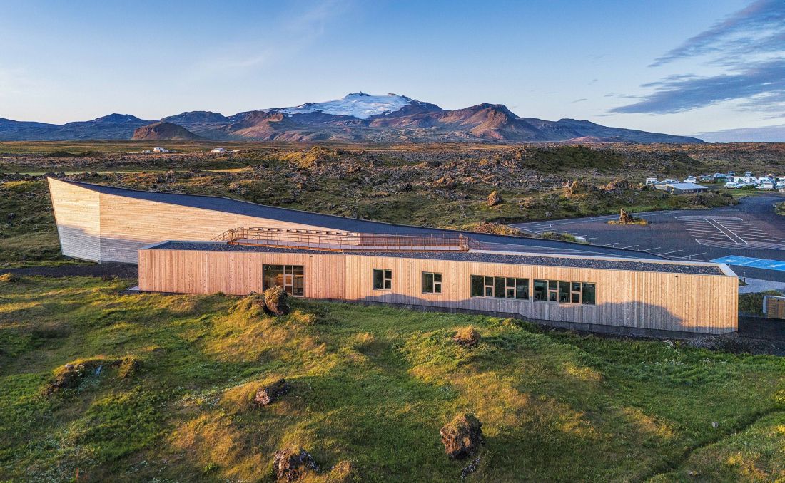 Centrum Obsługi Odwiedzających Parku Narodowego Snæfellsjökull, Islandia