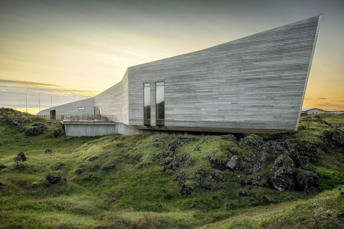 Centrum Obsługi Odwiedzających Parku Narodowego Snæfellsjökull, Islandia