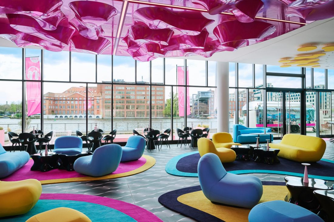 Redesign baru i lobby hotelu Nhow Berlin