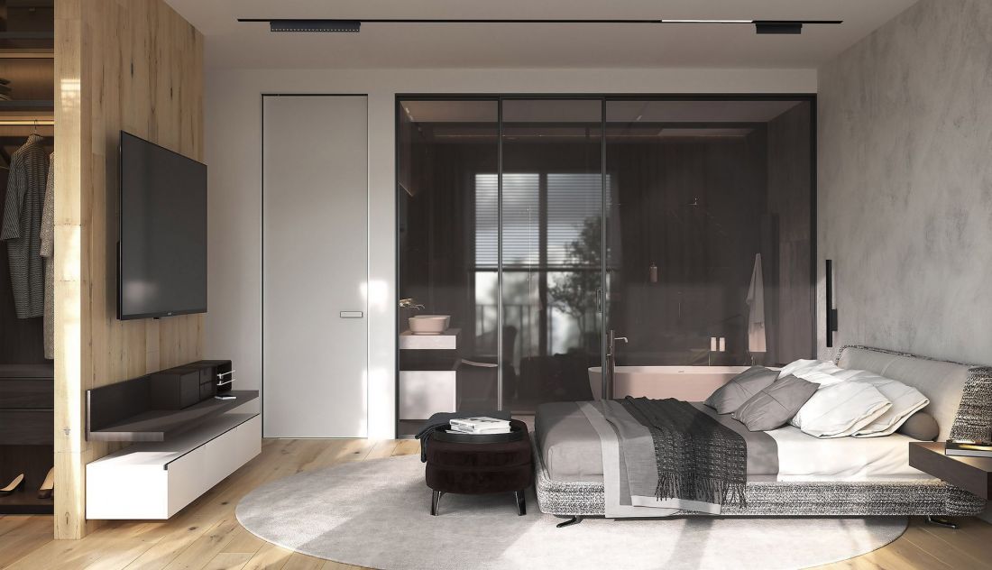 System szynowy LVM i kinkiet Fourty Wall XL