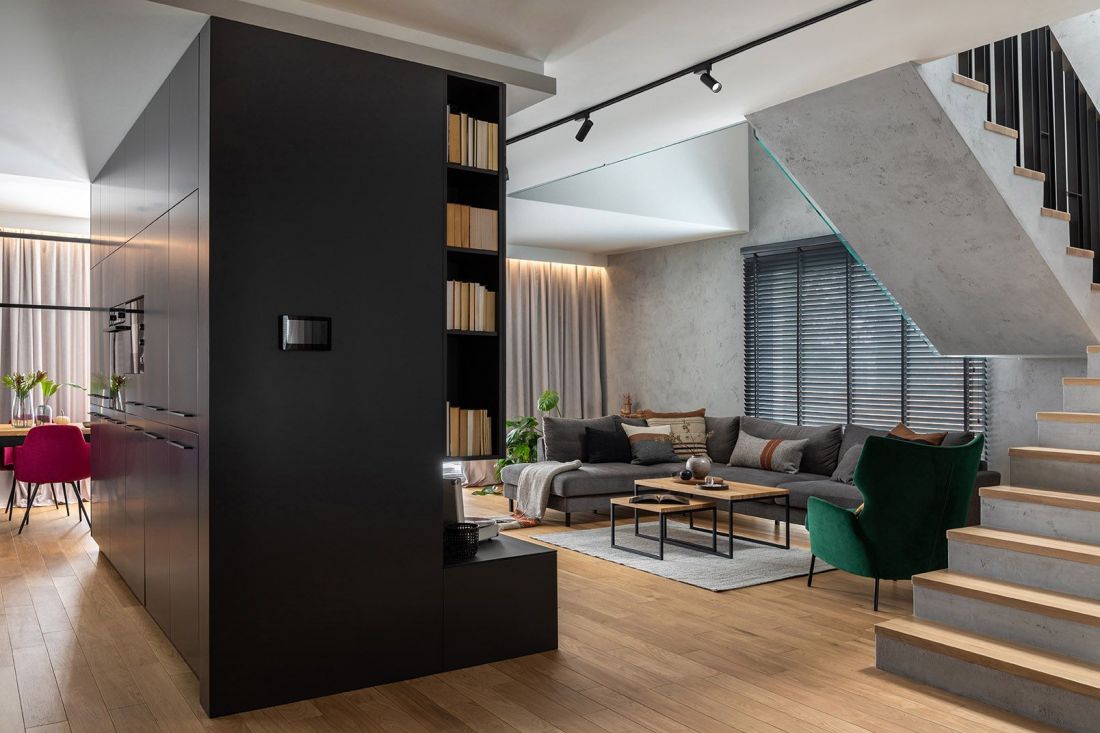 System szynowy Profile z lampami Tinos Led