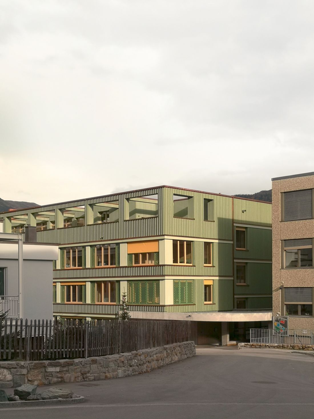 Szkoła w Davos, Szwajcaria