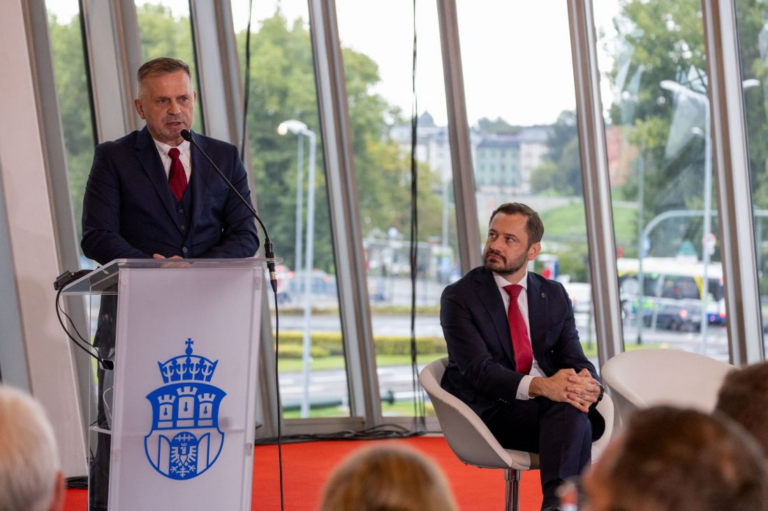 Podczas konferencji prasowej zaprezentowano „Studium kierunków rozwoju metra w Krakowie”