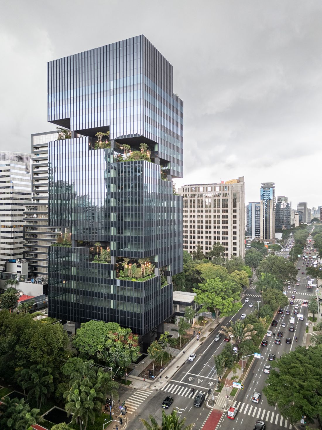 Salma Tower - pionowy las w sercu São Paulo