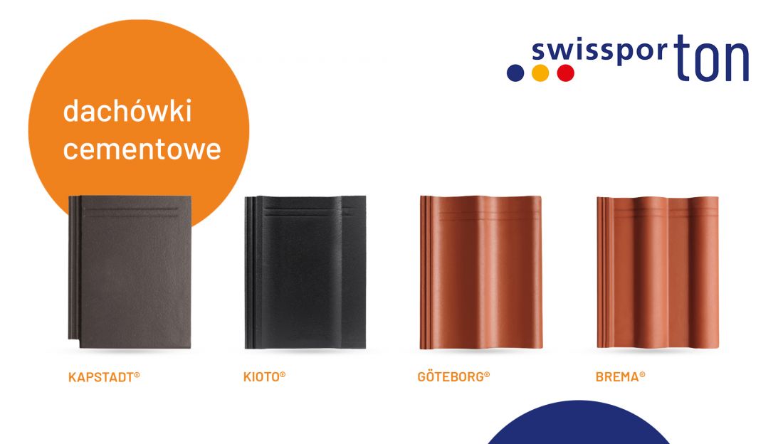 swissporTon - dachówki cementowe