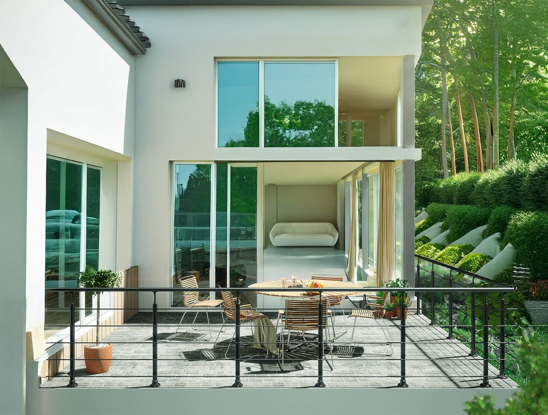 Balustrada Clean Black