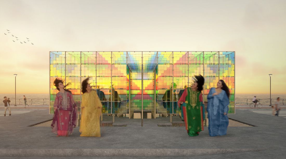 Chromatic Echoes Pavilion