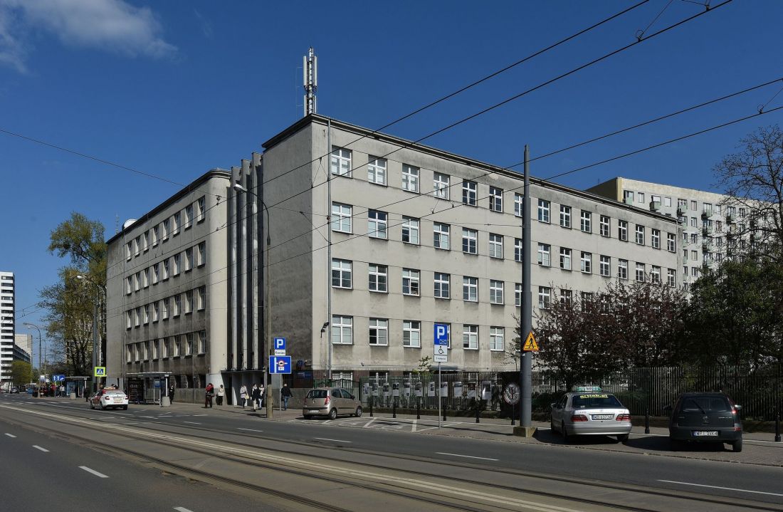 Dawny gmach Wydziału Psychologii UW przy ul. Stawki