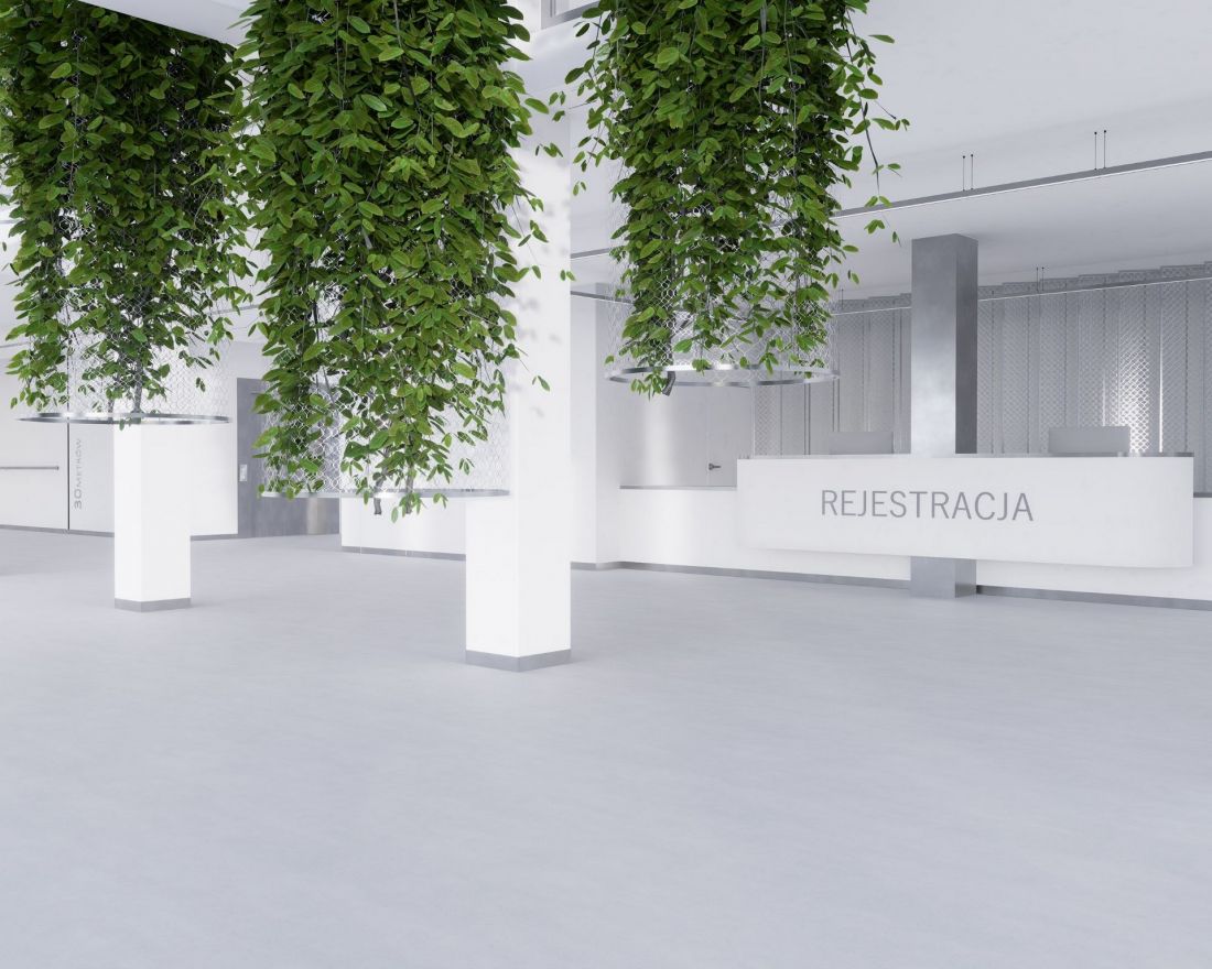 rejestracja i hol recepcyjny