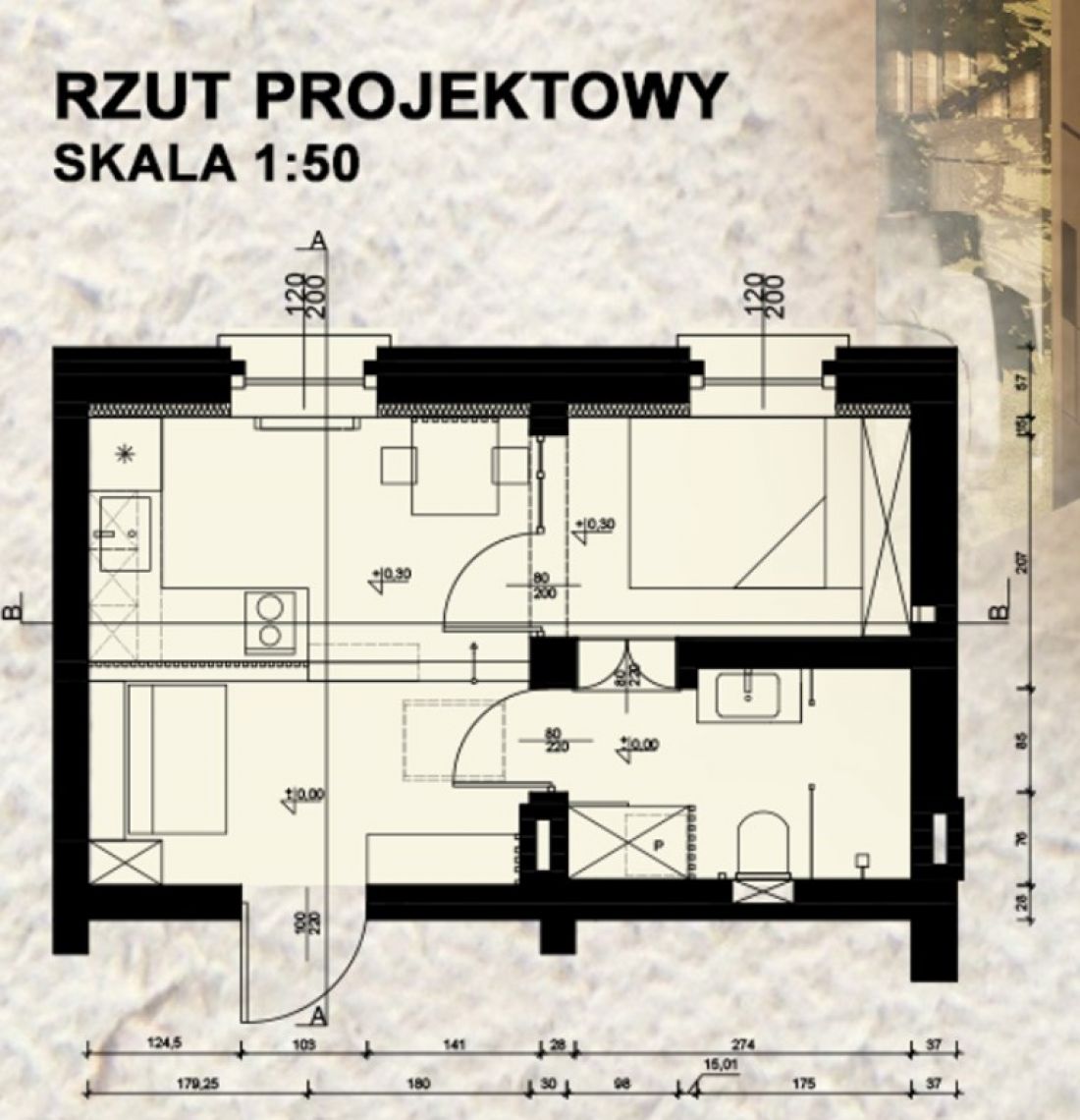 rzut projektowy