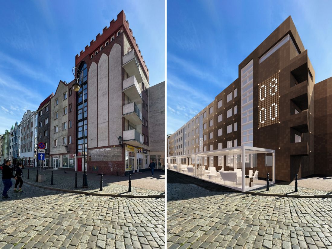 Stary Rynek w Gorzowie Wielkopolskim, przed i po
