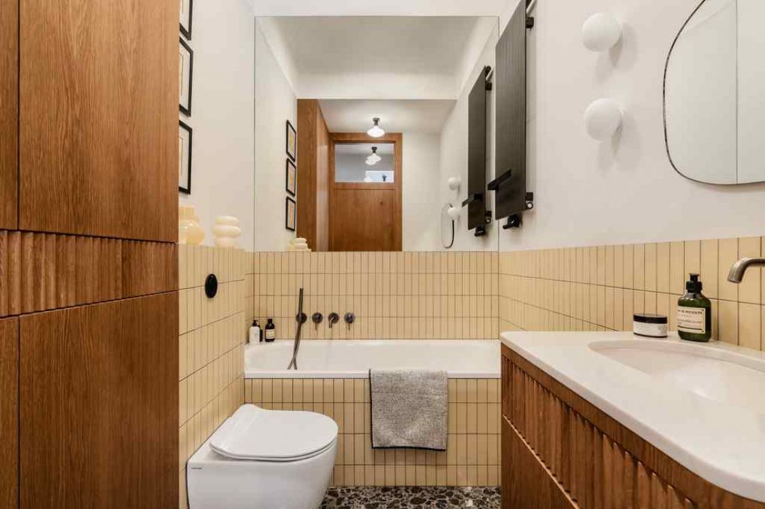 Łazienka w apartamencie na Starym Mokotowie