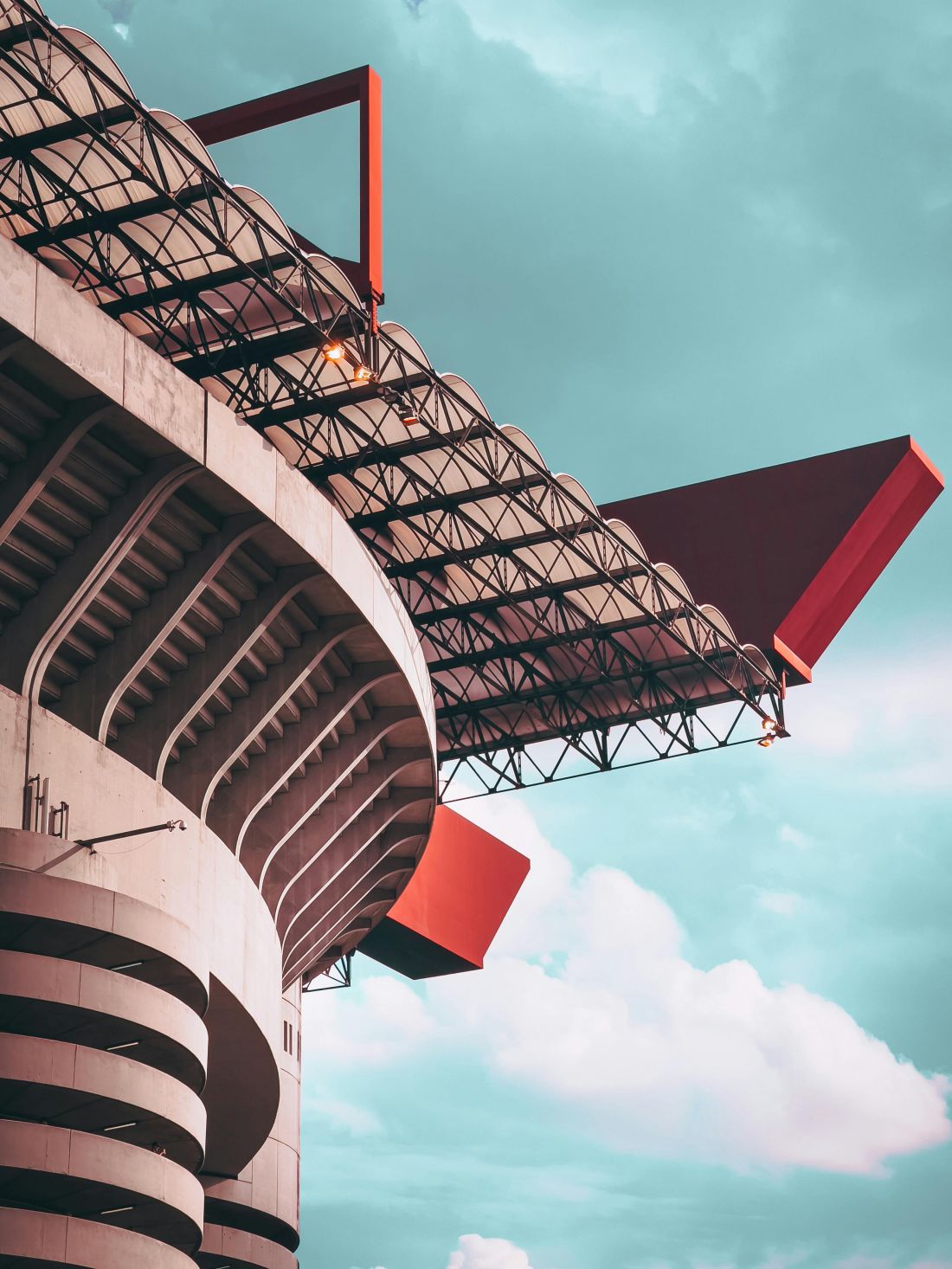 Stadion San Siro, detal