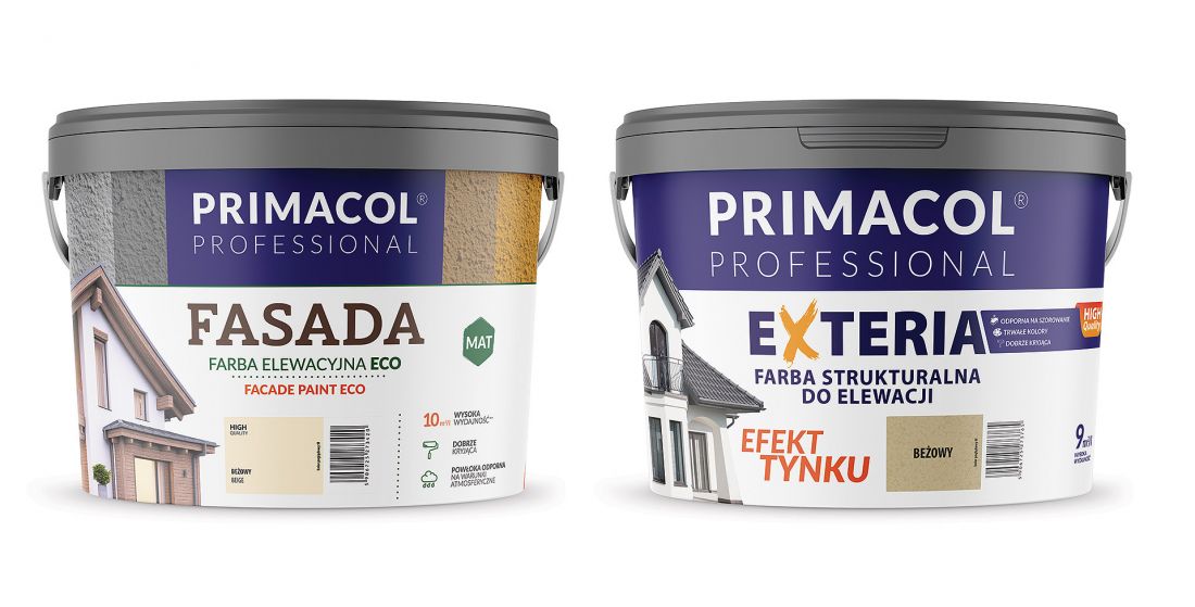 Farby fasadowe Primacol Professional 