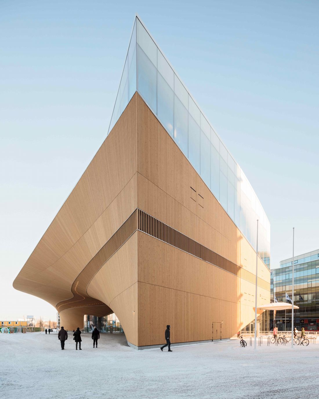 Biblioteka Centralna Oodi w Helsinkach powstała w ramach obchodów 100-lecia Finlandii 