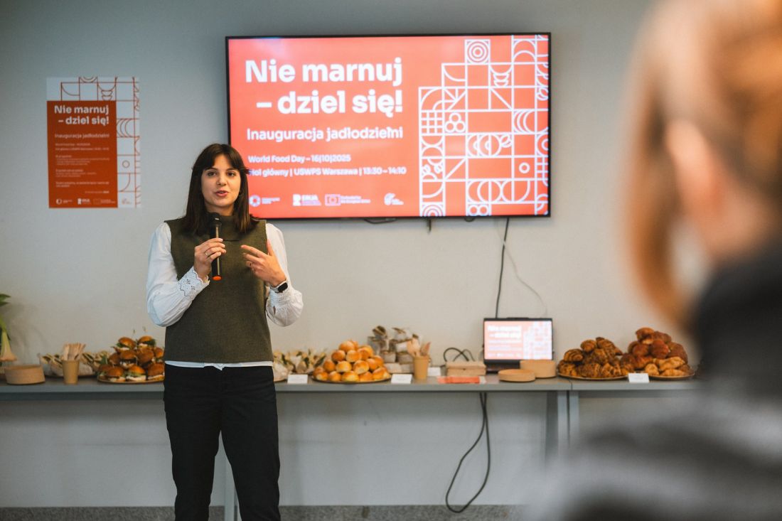 Jadłodzielnia na SWPS - inauguracja, Zuzanna Jakubik