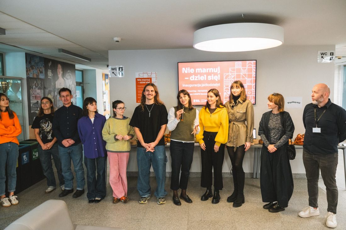 Jadłodzielnia na SWPS - inauguracja, zespół projektowy