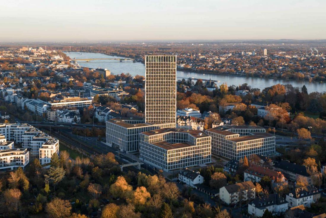 Wieżowiec Neuer Kanzlerplatz w Bonn