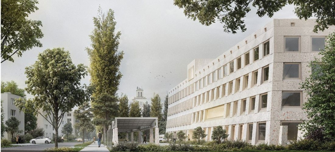 Projekt budynku Archiwum Państwowego w Piotrkowie Trybunalskim