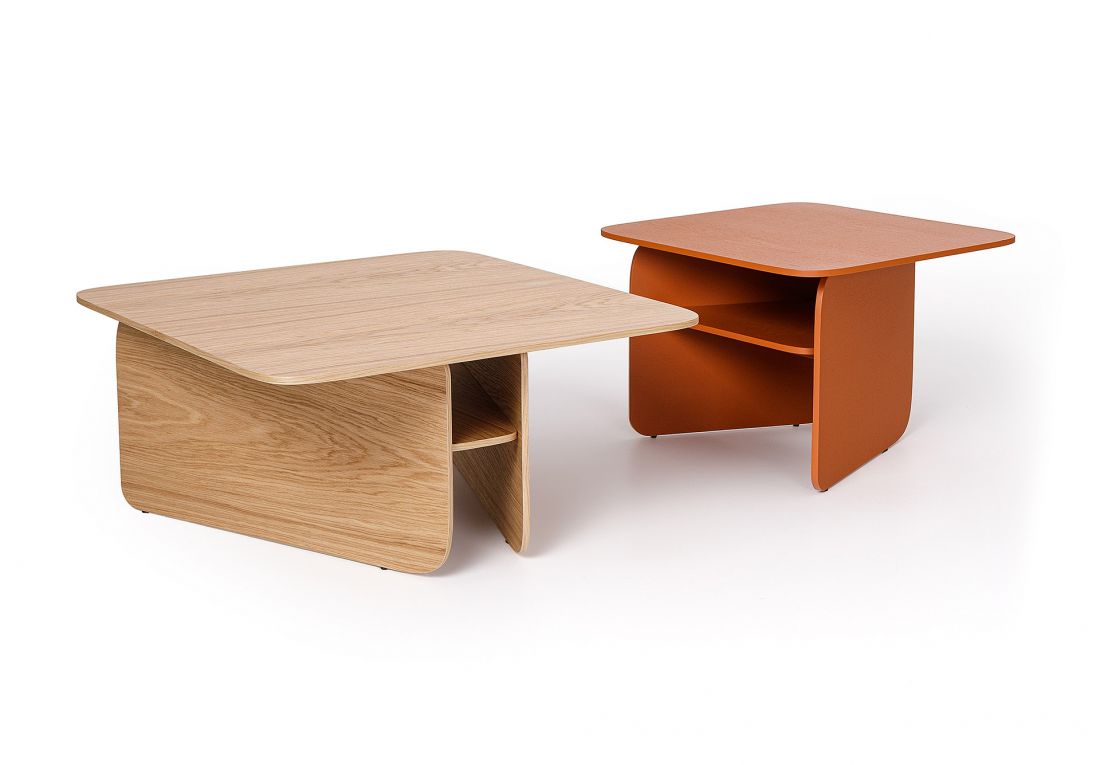 Stoliki Carde, design: Maja Ganszyniec Studio