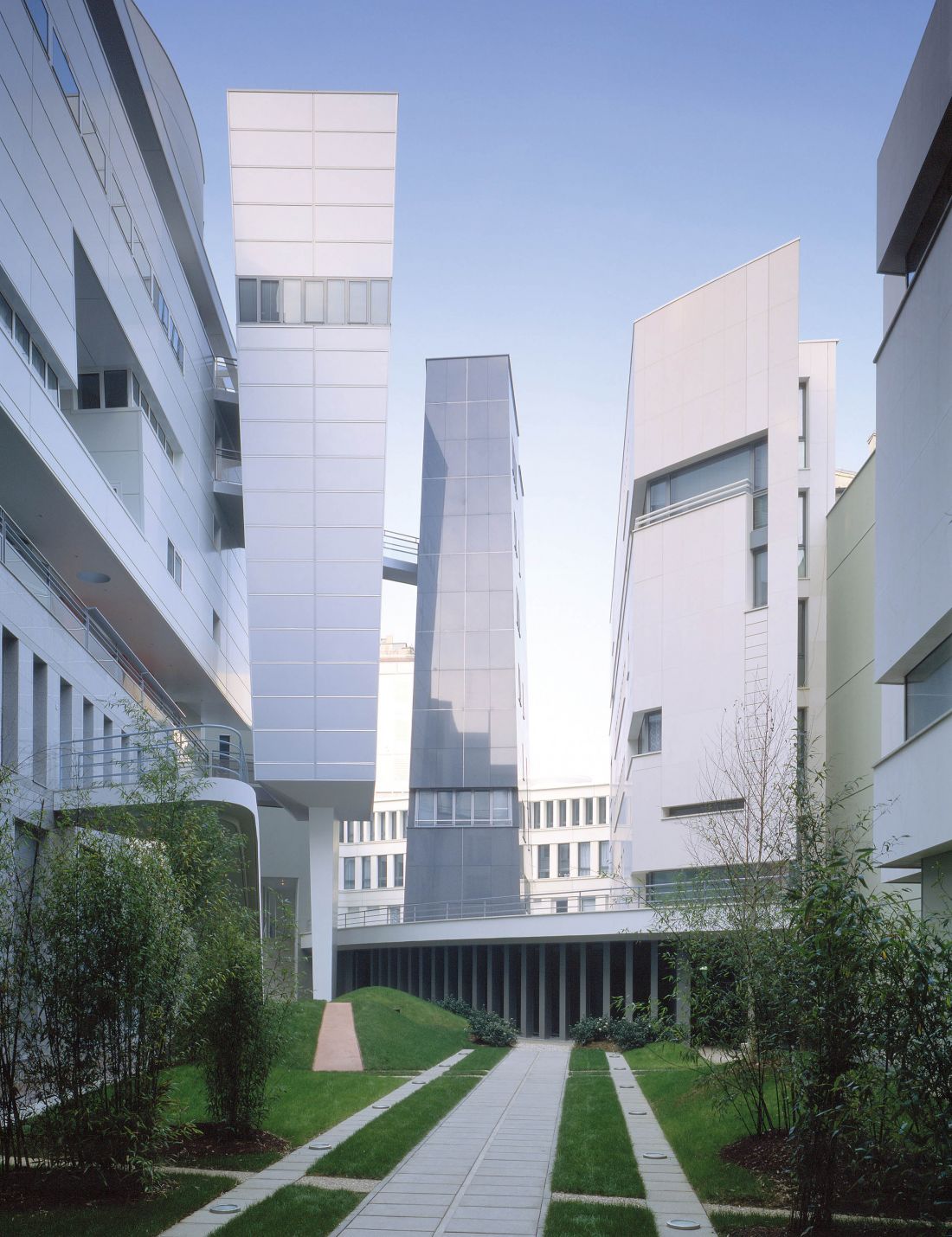 budynek mieszkalny przy rue Oberkampf, Paryż, 1991-1993