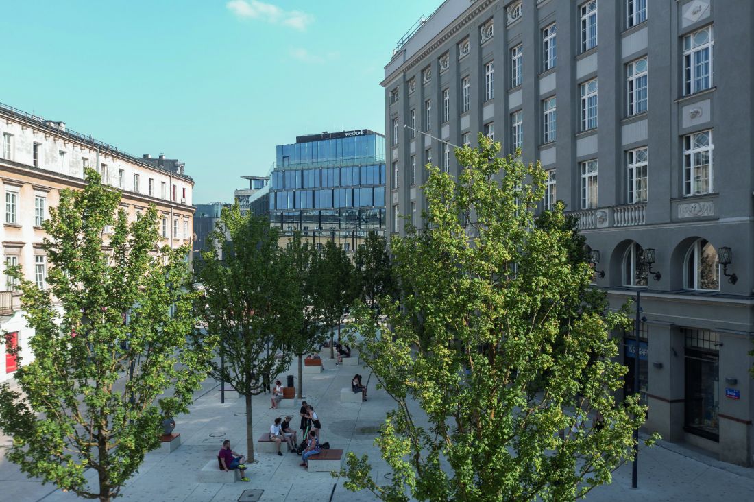 plac Pięciu Rogów w Warszawie