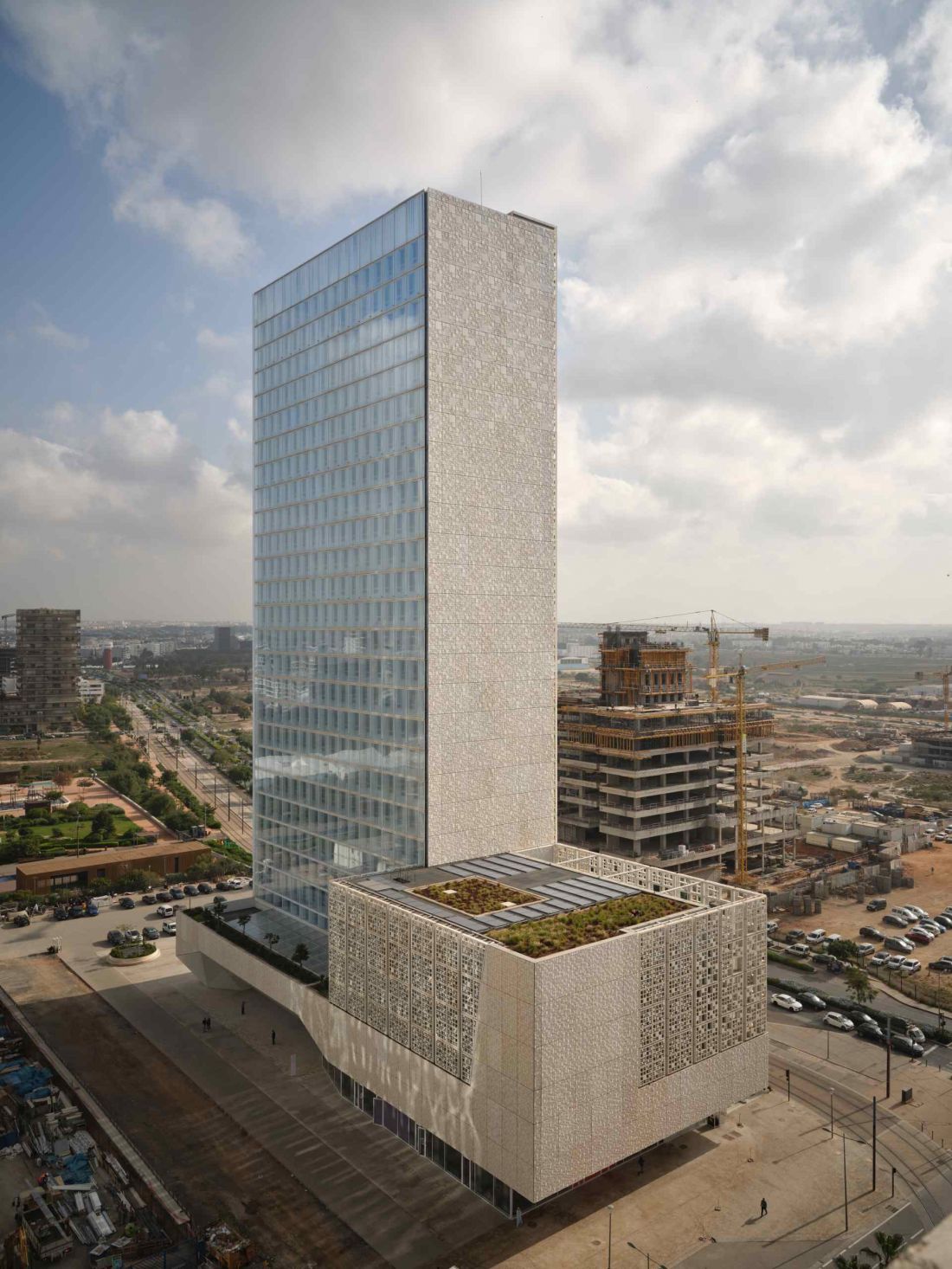 BCP Tower w Casablance, Maroko