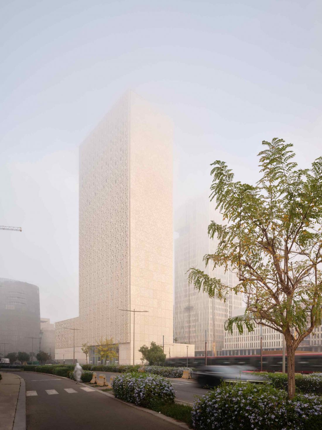 BCP Tower w Casablance, Maroko