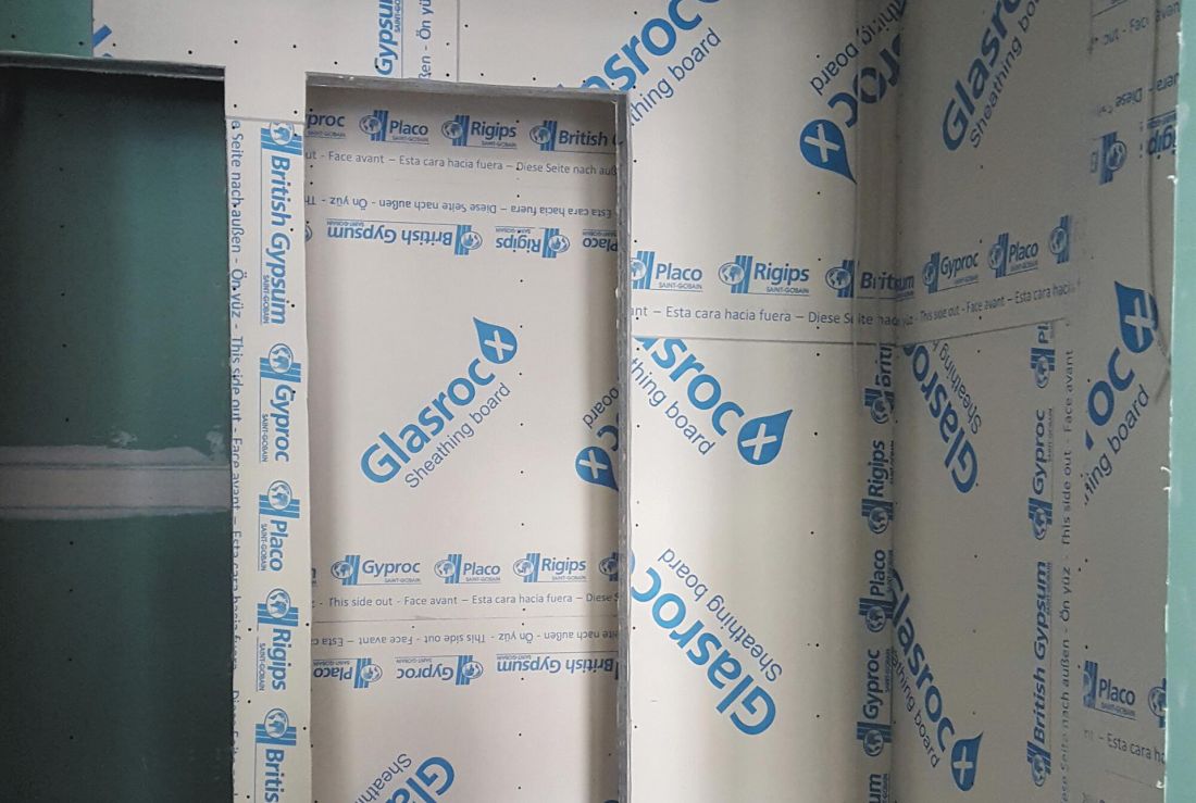 Rigips Glasroc X Ocean w zabudowie szkieletowej