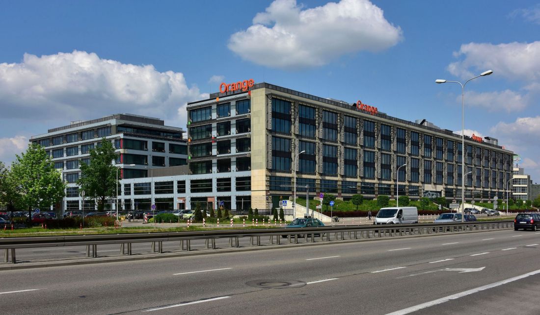 Siedziba spółki Orange w Warszawie