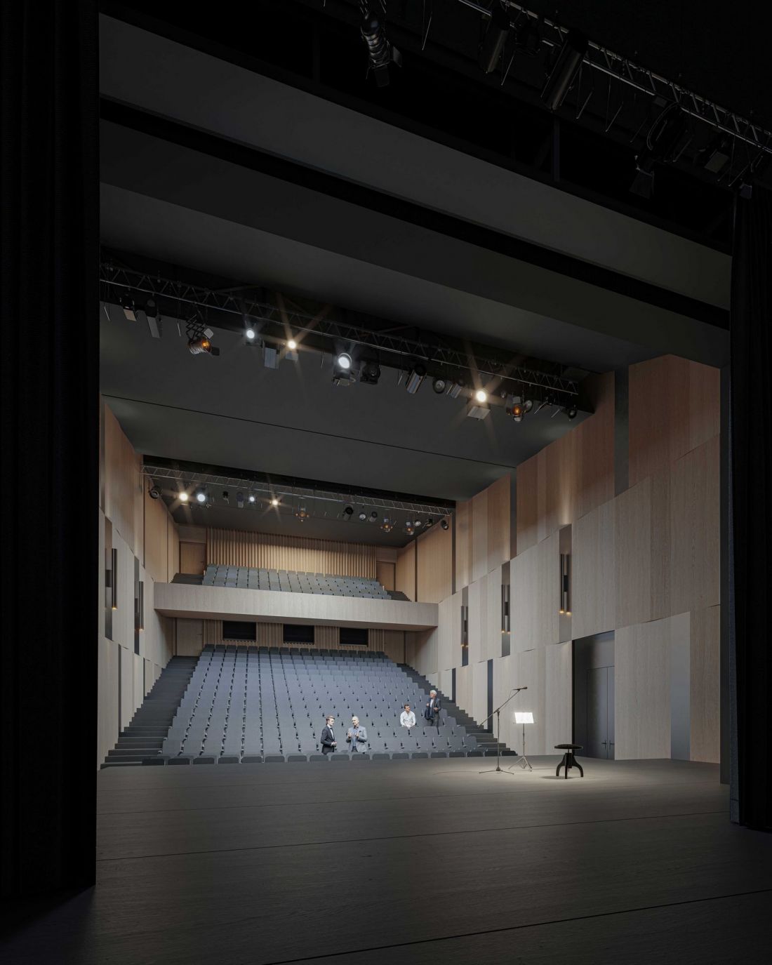 Projekt przebudowy Teatru Bagatela w Krakowie