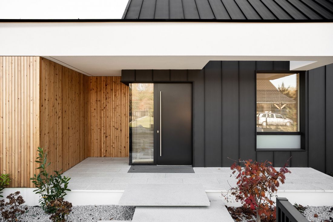 Atrium House w Oświęcimiu projektu pracowni MOKKA