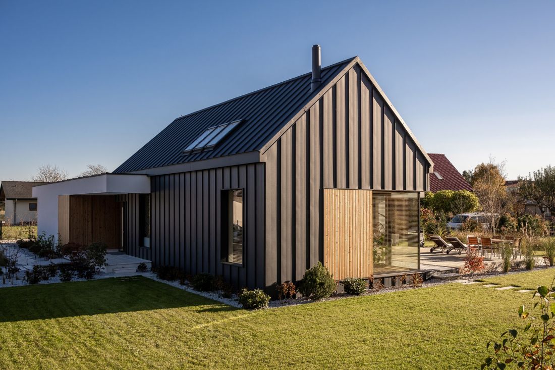 Atrium House w Oświęcimiu projektu pracowni MOKKA