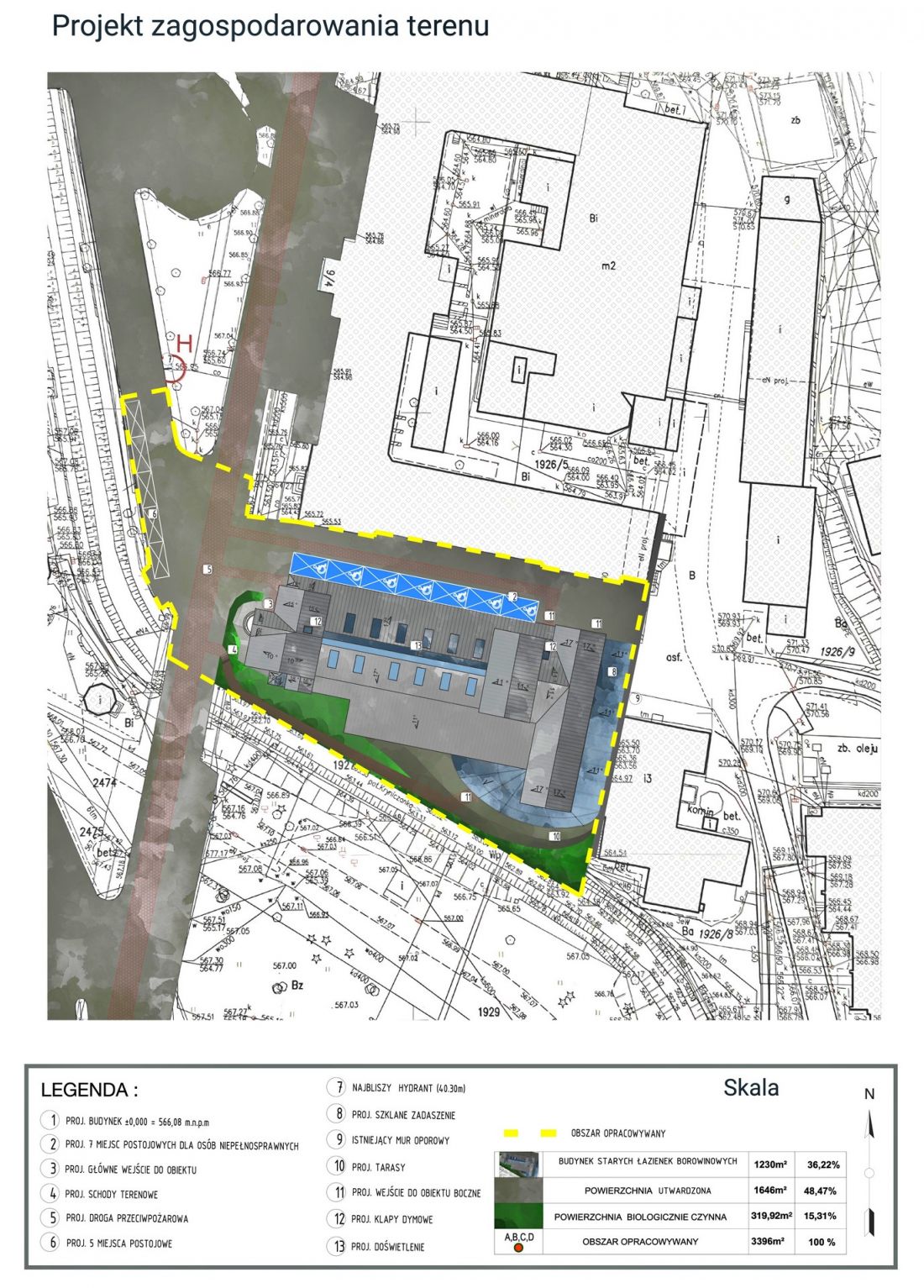 plan zagospodarowania terenu