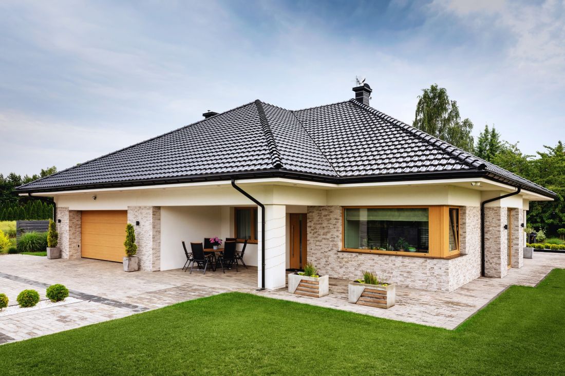 Dachówka ceramiczna Braas Topas 13V, kolor czarny
