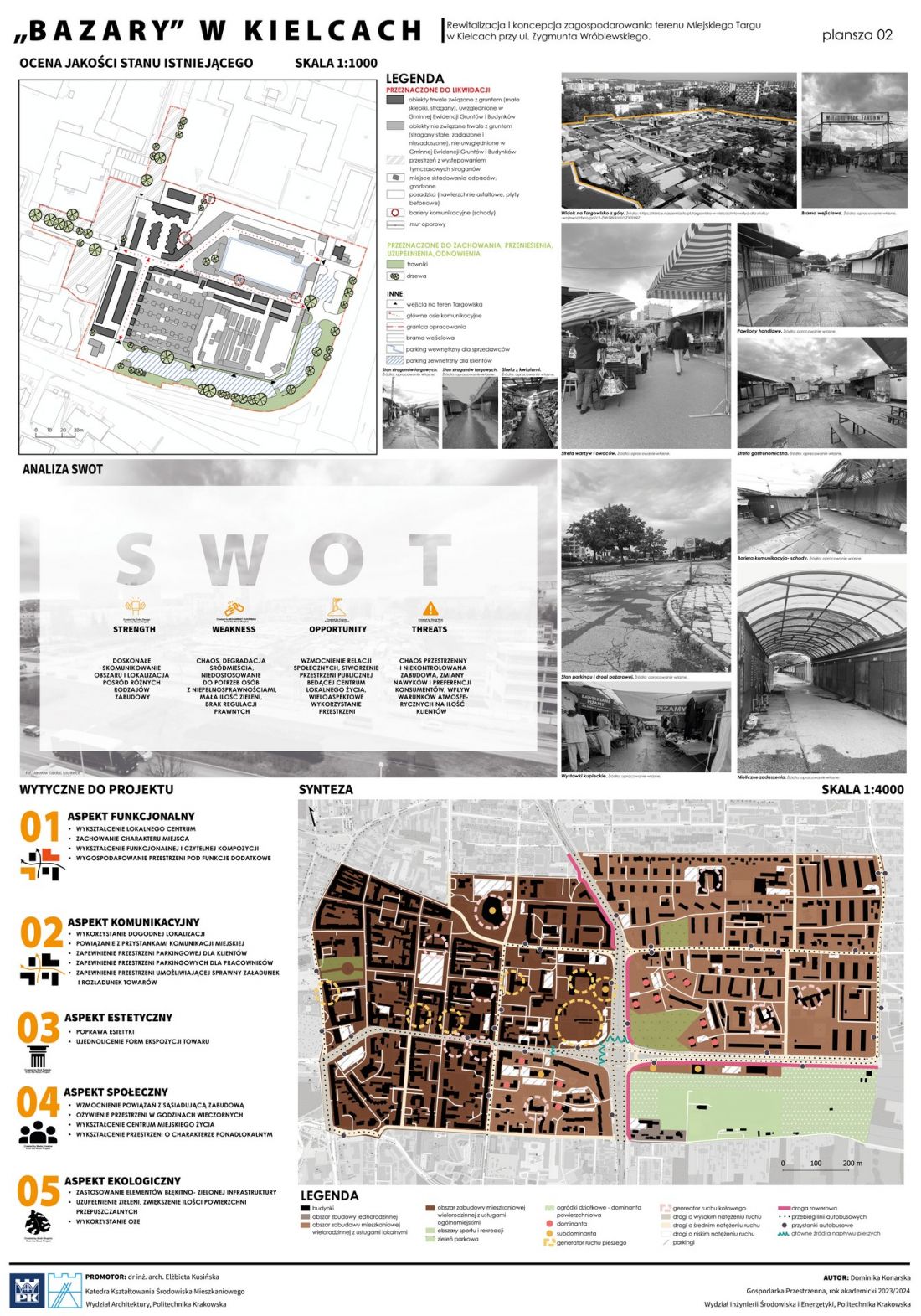 plansza projektowa