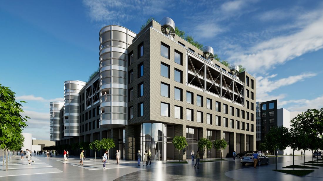 Apartamenty nad Dąbrówką przy ulicach Piotrkowskiej i Wólczańskiej w Łodzi