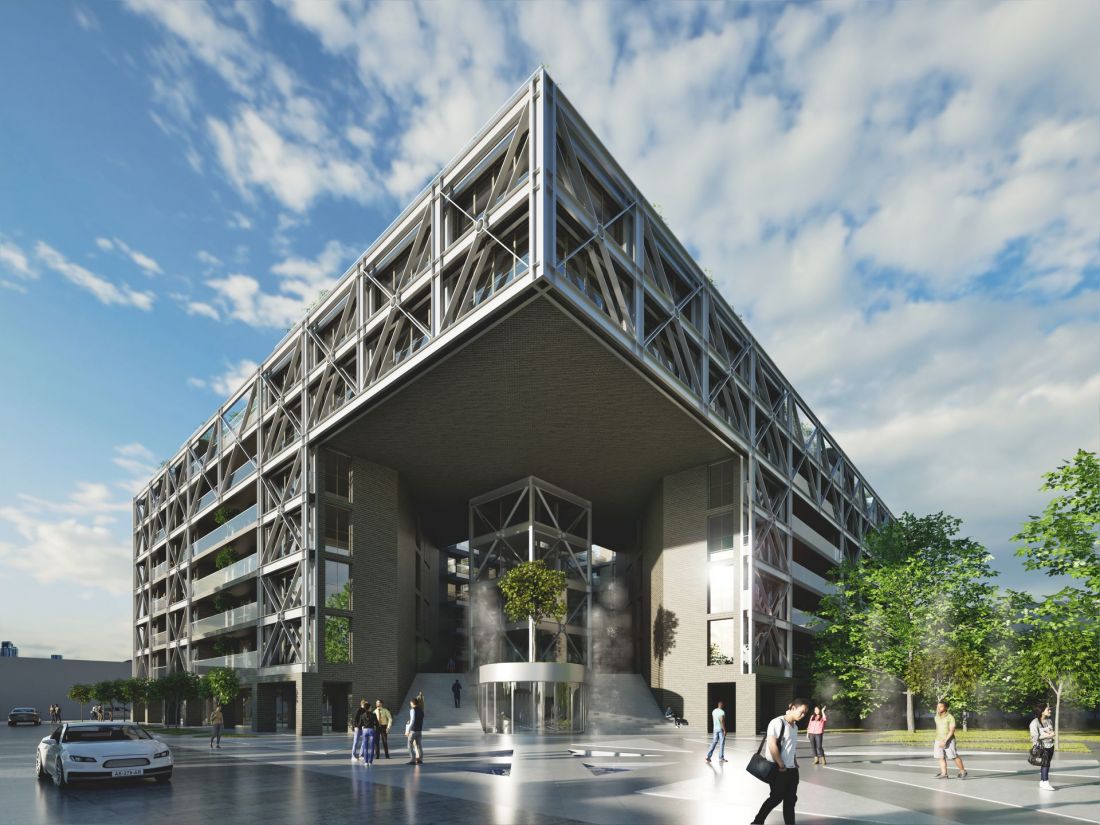 Apartamenty nad Dąbrówką przy ulicach Piotrkowskiej i Wólczańskiej w Łodzi