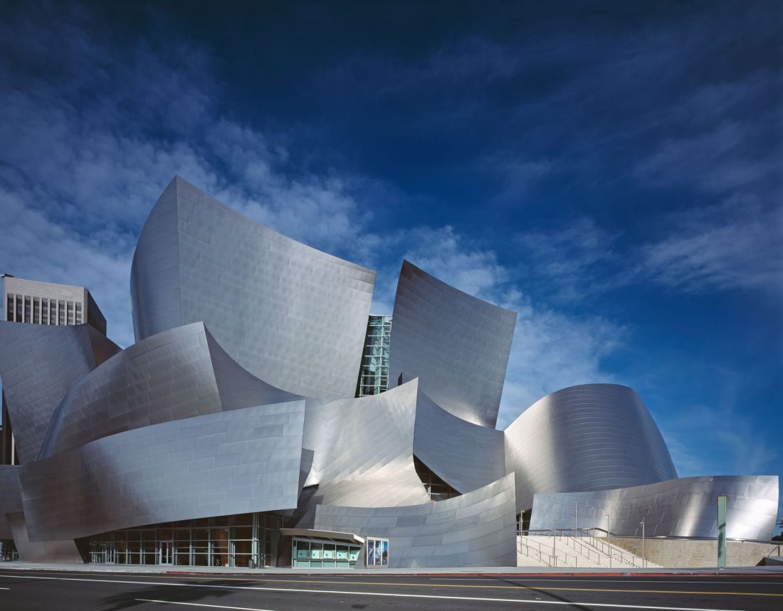 Walt Disney Concert Hall w Los Angeles