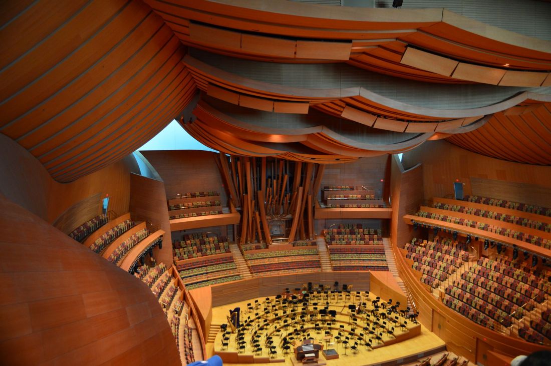 Sala koncertowa w Walt Disney Concert Hall