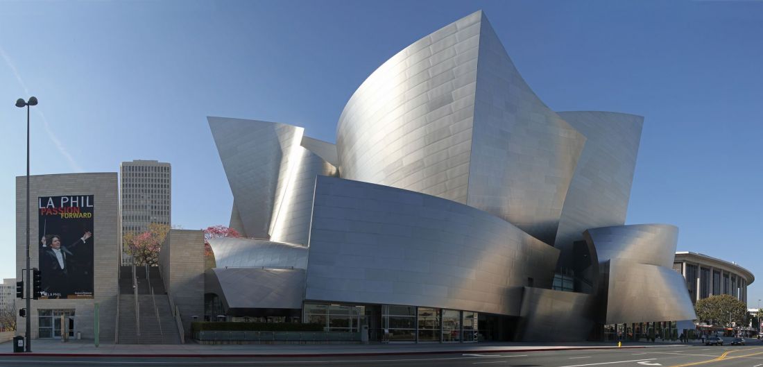 Walt Disney Concert Hall w Los Angeles