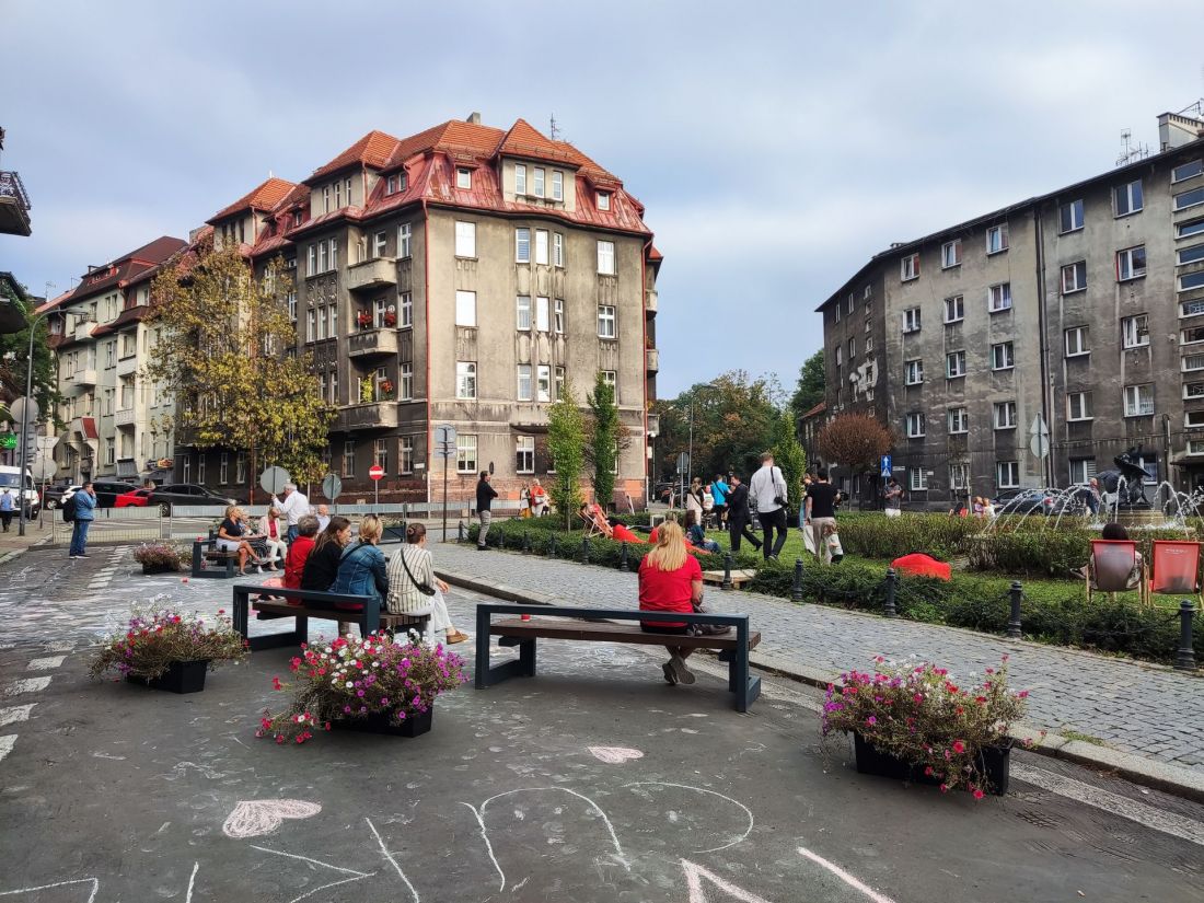 zmiana organizacji ruchu na Placu Matejki w Chorzowie