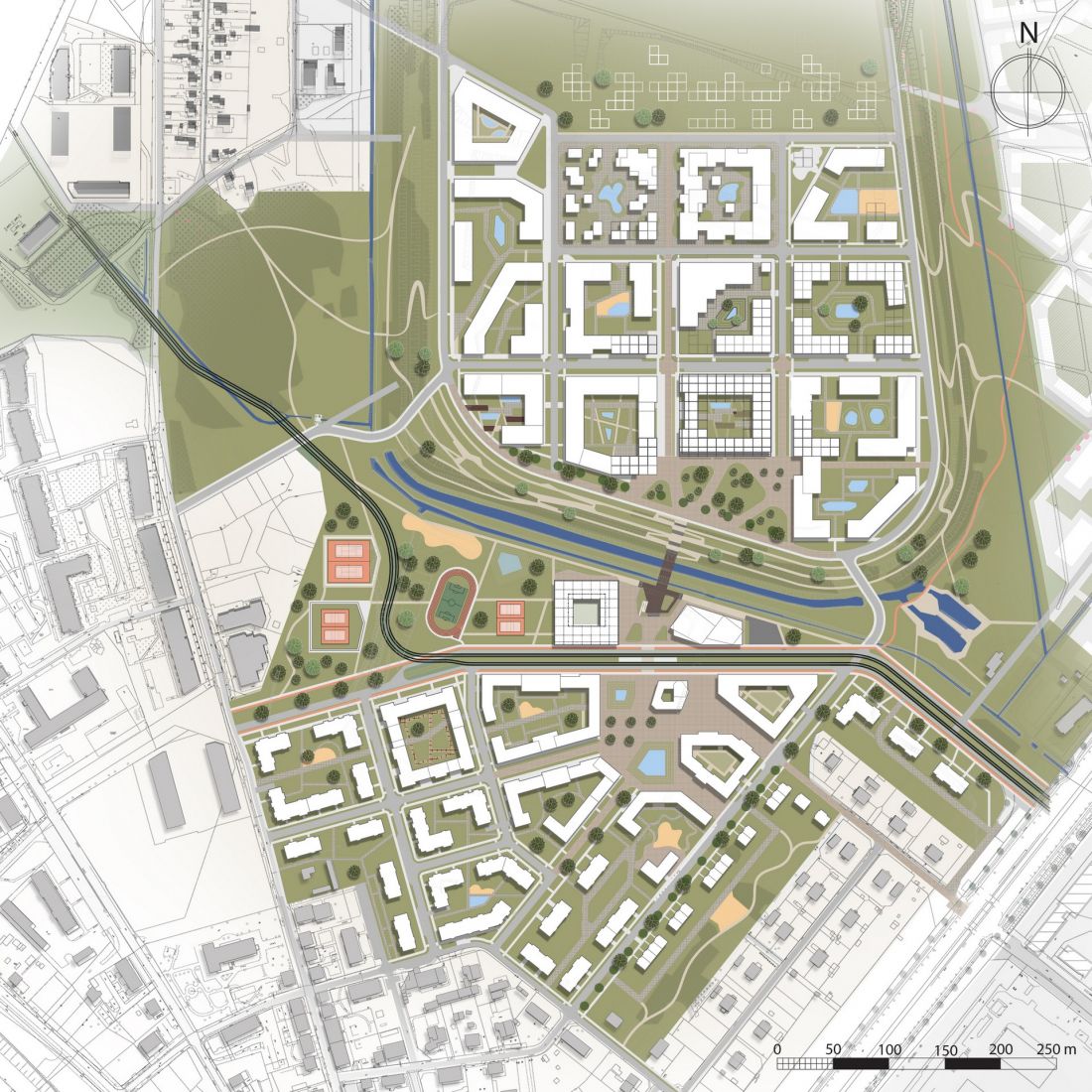 plan zagospodarowania terenu