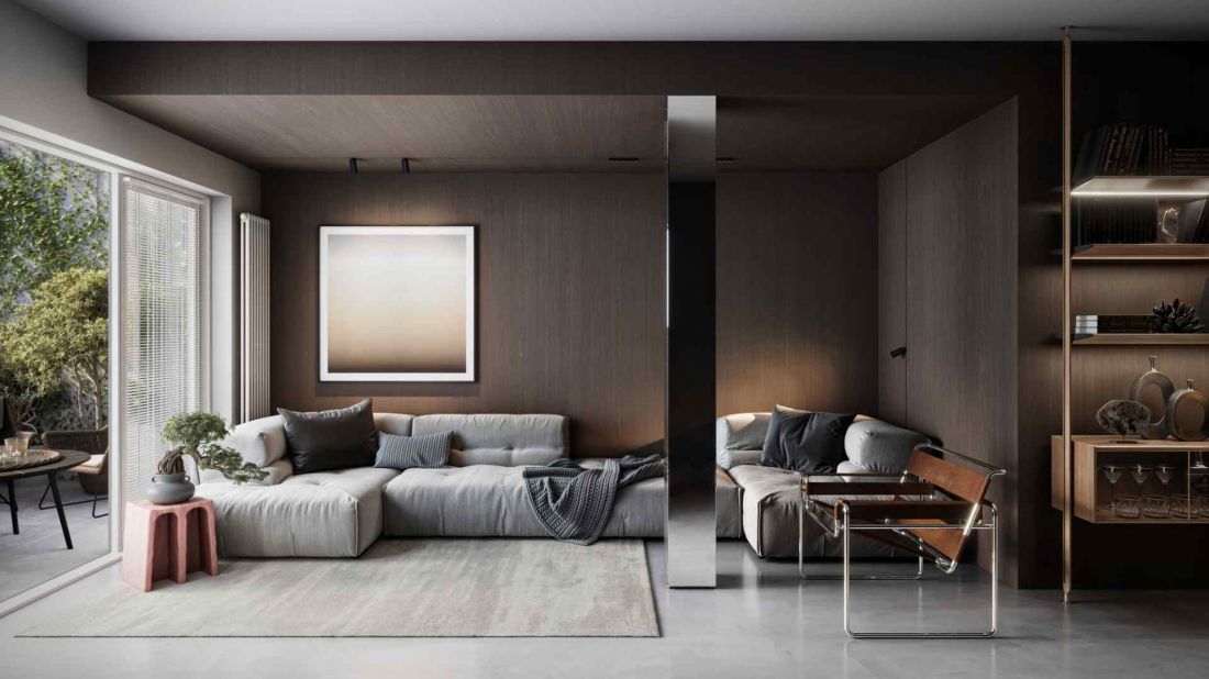 Wnętrze apartamentu w kamienicy Siemensa w Łodzi