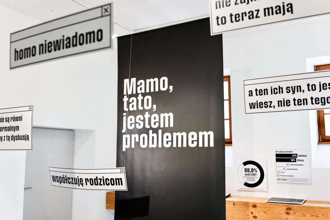 Mamo, tato, jestem problemem - wystawa Macieja Gila 