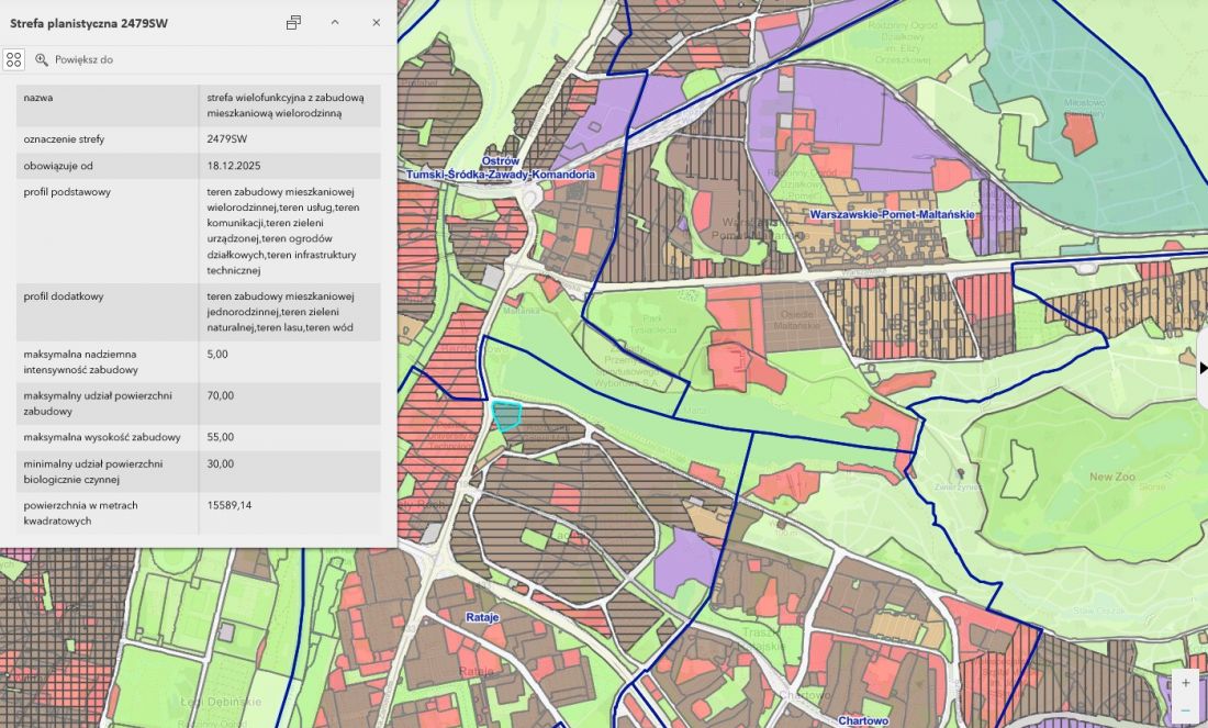 plan ogólny Poznania