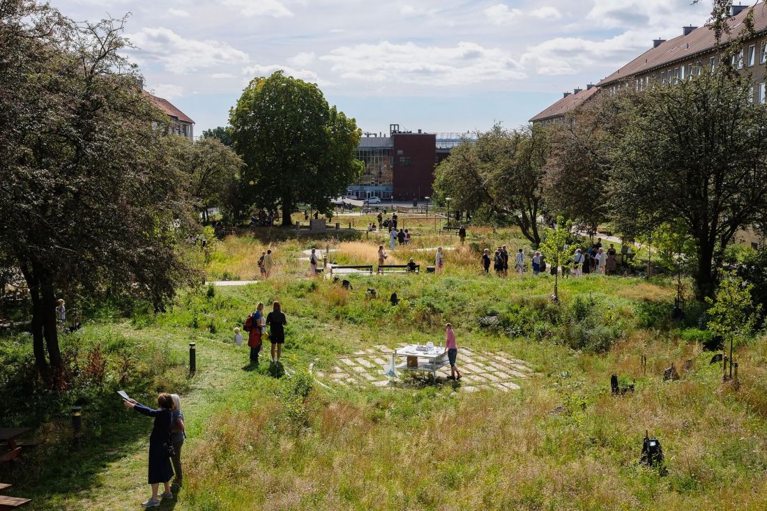 Grønningen-Bispeparken w Kopenhadze, Dania