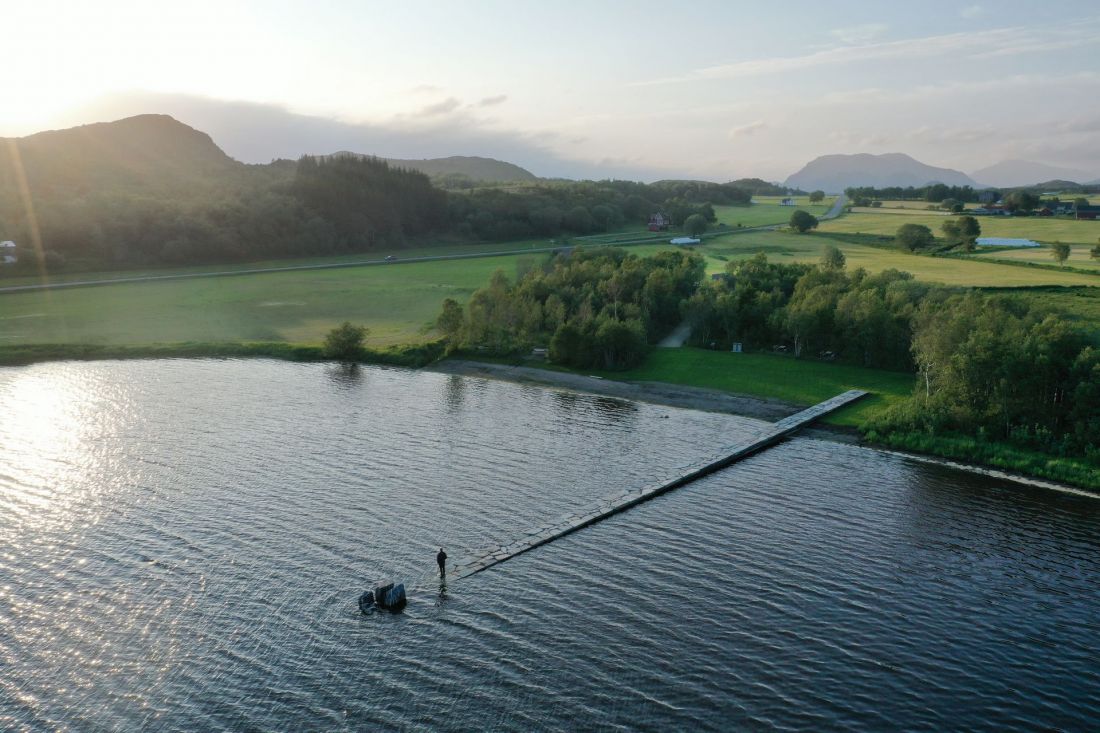 Sundshopen - Norweskie Szlaki Turystyczne, Sømna, Norwegia 