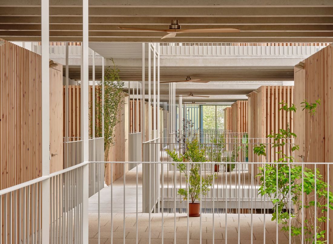 GREENH@USE 140 mieszkań społecznych w 22@ BCN, Barcelona, Hiszpania